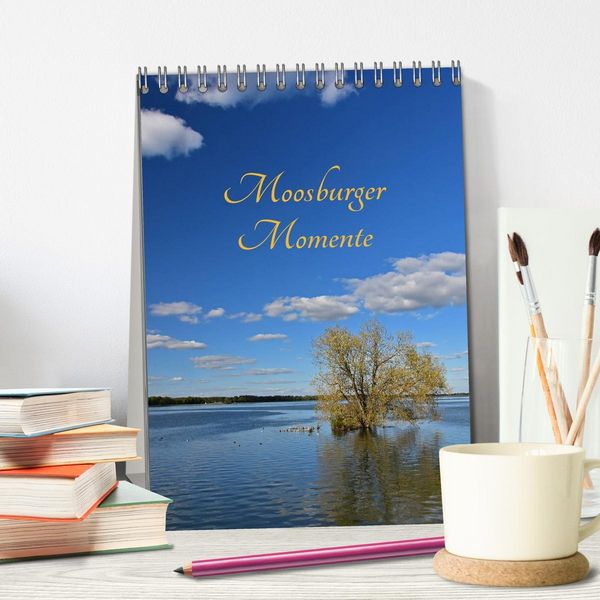 Produktbild: Moosburger Momente (Tischkalender 2026 DIN A5 hoch), CALVENDO Monatskalender