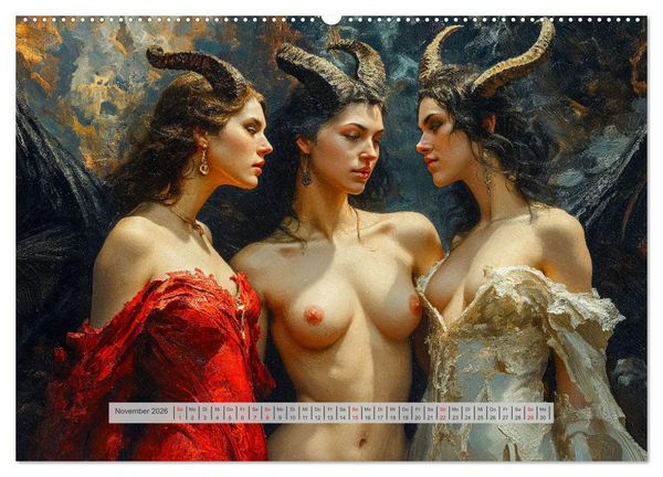 Produktbild: World of Art Work (hochwertiger Premium Wandkalender 2026 DIN A2 quer), Kunstdruck in Hochglanz