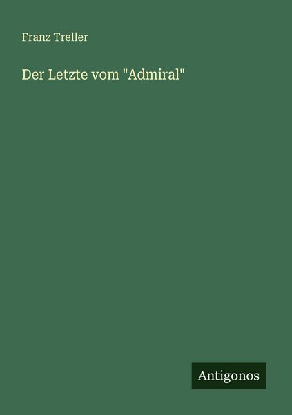 Produktbild: Der Letzte vom "Admiral"