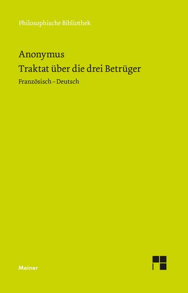 Produktbild: Traktat &uuml;ber die drei Betr&uuml;ger