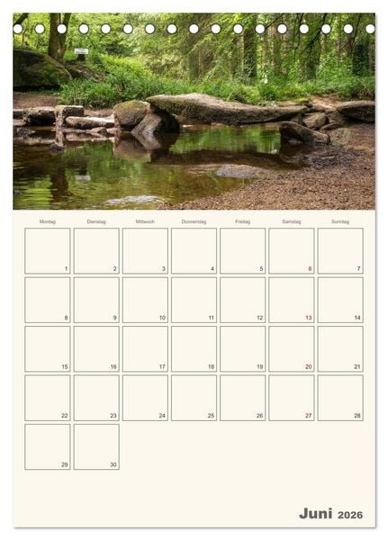 Produktbild: Sommertage in der Bretagne (Tischkalender 2026 DIN A5 hoch), CALVENDO Monatskalender