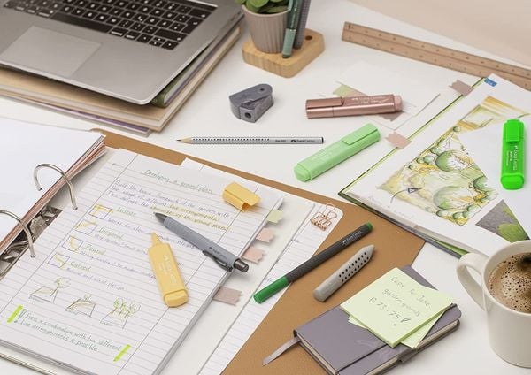 Produktbild: Faber-Castell Fineliner Finepen GRIP Pastel + Neon 30er Set