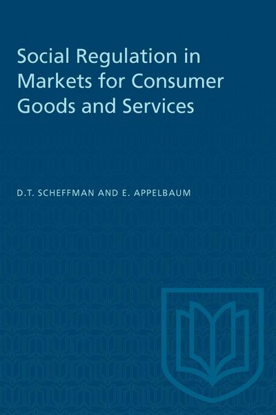 Produktbild: Social Regulation in Markets for Consumer Goods and Services