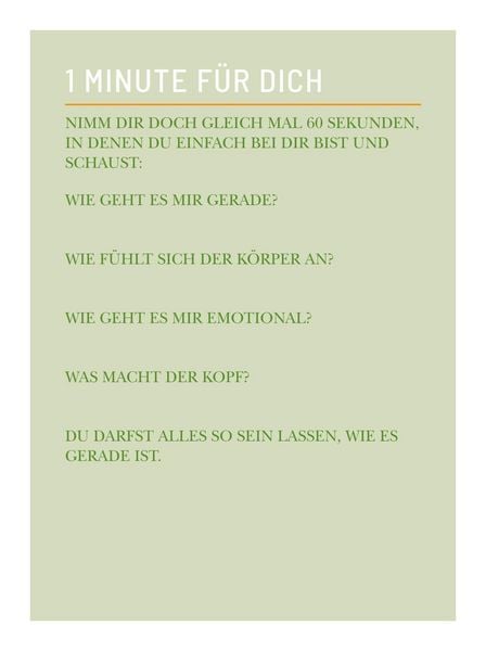 Produktbild: Die 1-Minuten-Strategie gegen Overthinking