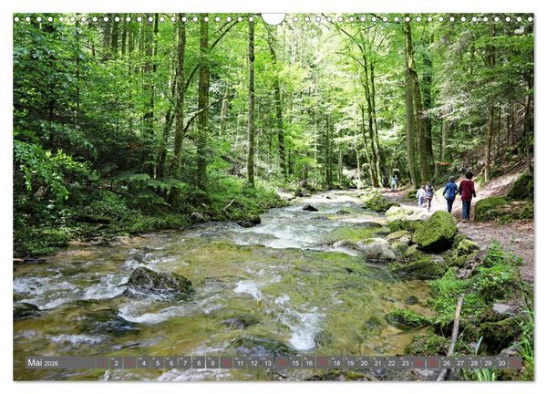 Produktbild: Schwarzwald-Wanderungen (Wandkalender 2026 DIN A3 quer), CALVENDO Monatskalender
