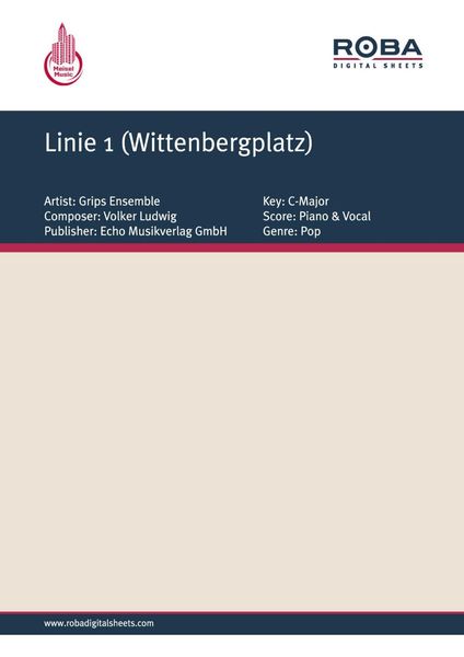 Produktbild: Linie 1 (Wittenbergplatz)
