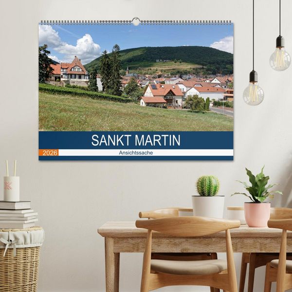 Produktbild: Sankt Martin - Ansichtssache (Wandkalender 2026 DIN A2 quer), CALVENDO Monatskalender