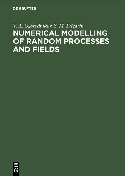 Produktbild: Numerical Modelling of Random Processes and Fields