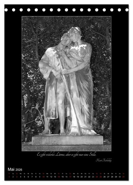 Produktbild: S&uuml;dfriedhof Leipzig (Tischkalender 2026 DIN A5 hoch), CALVENDO Monatskalender