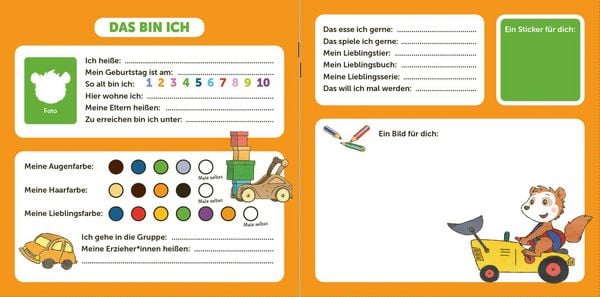Produktbild: Bobo Siebenschl&auml;fer - Mein Kindergarten Freundebuch