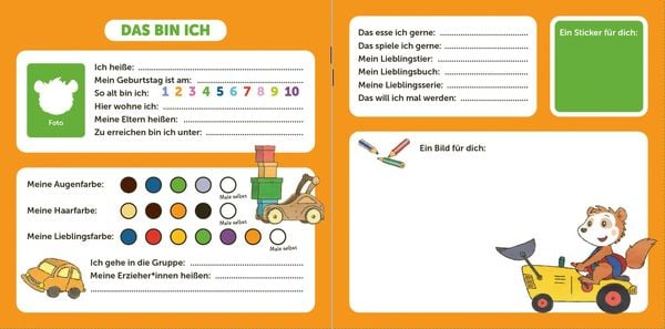 Produktbild: Bobo Siebenschl&auml;fer - Mein Kindergarten Freundebuch