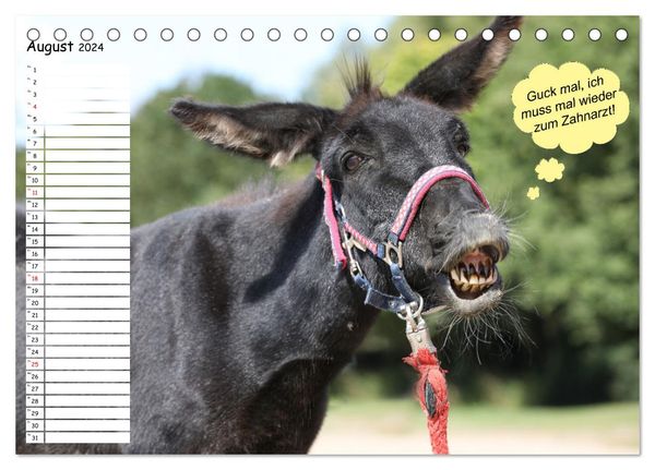 'Wenn Tiere Sprechen könnten! Der lustige Sprüche Geburtstagskalender