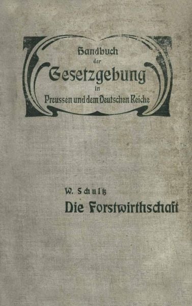Produktbild: Die Forstwirthschaft