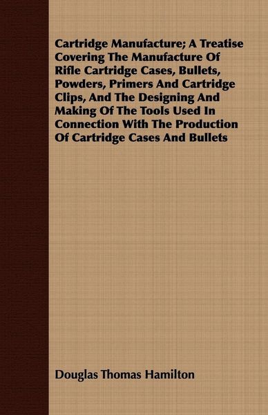 Produktbild: Cartridge Manufacture; a Treatise Coveri