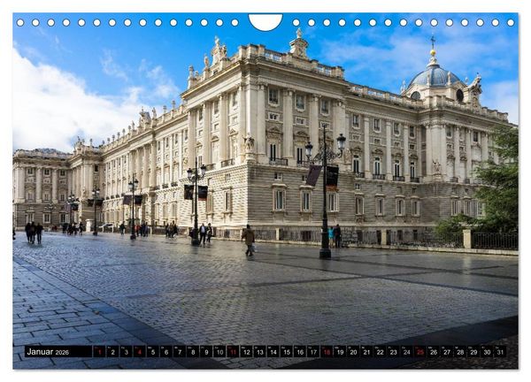 Produktbild: Metropole Madrid (Wandkalender 2026 DIN A4 quer), CALVENDO Monatskalender