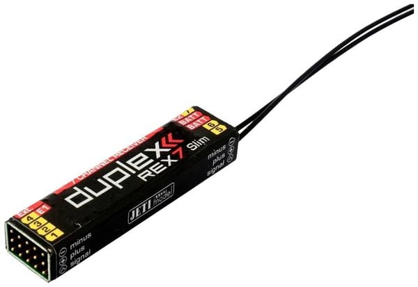 Jeti DUPLEX REX 7 Slim 7-Kanal Empfänger 2,4GHz