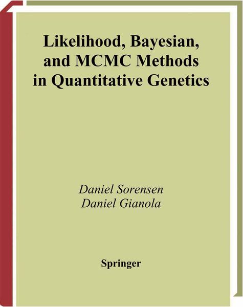 Produktbild: Likelihood, Bayesian, and MCMC Methods in Quantitative Genetics