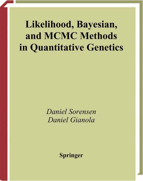 Produktbild: Likelihood, Bayesian, and MCMC Methods in Quantitative Genetics