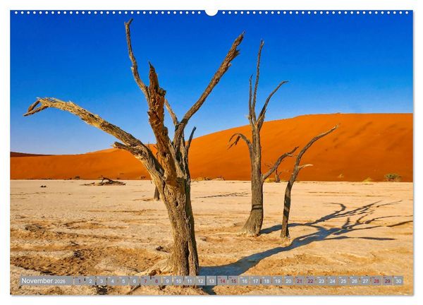 Produktbild: Namibia &ndash; Auf dem Weg ins Sossusvlei (Wandkalender 2026 DIN A2 quer), CALVENDO Monatskalender