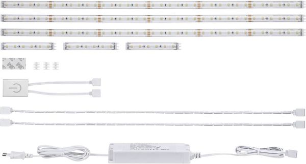 Paulmann FN MaxLED Comfort 79838 LED-Streifen-Komplettset mit offenem Kabelende 24 V 1.80 m Warmweiß 1 St.