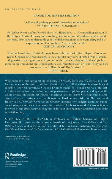 Produktbild: Of Critical Theory and Its Theorists