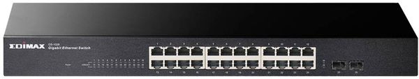 EDIMAX GS-1026 V3 Netzwerk Switch 24 + 2 Port 10 / 100 / 1000MBit/s