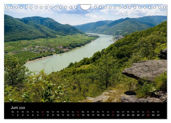 Produktbild: Wachau, Wachau, du Tr&auml;umerin (Wandkalender 2026 DIN A4 quer), CALVENDO Monatskalender