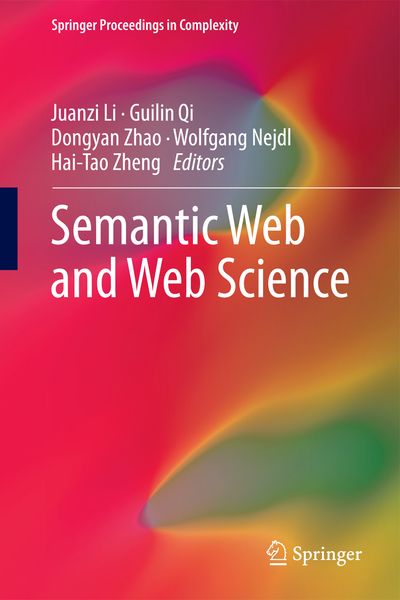 Produktbild: Semantic Web and Web Science