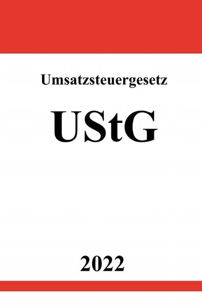 Produktbild: Umsatzsteuergesetz UStG 2022