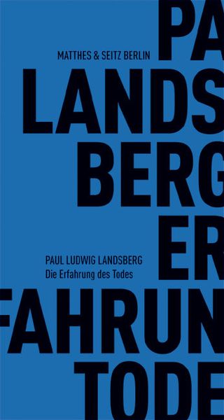 Produktbild: Die Erfahrung des Todes