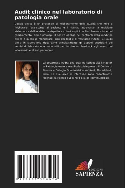 Produktbild: Audit clinico nel laboratorio di patologia orale