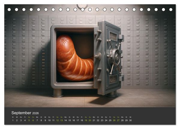 Produktbild: Verkehrte Welt - Bilderr&auml;tsel (Tischkalender 2026 DIN A5 quer), CALVENDO Monatskalender