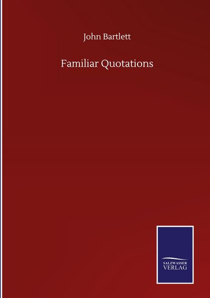 Produktbild: Familiar Quotations