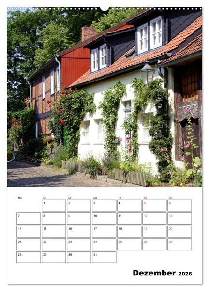 Produktbild: L&uuml;neburg, von der sch&ouml;nsten Seite (hochwertiger Premium Wandkalender 2026 DIN A2 hoch), Kunstdruck in Hochglanz