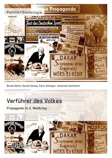 Produktbild: Verf&uuml;hrer des Volkes: Propaganda im 2. Weltkrieg