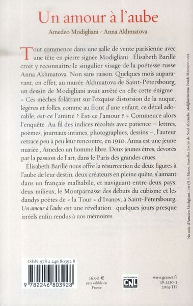 Produktbild: Un amour &agrave; l'aube : Amedeo Modigliani-Anna Akhmatova