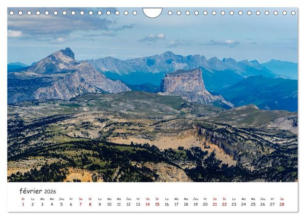 Produktbild: Les Hauts du Vercors (Calendrier mural 2026 DIN A4 vertical), CALVENDO calendrier mensuel