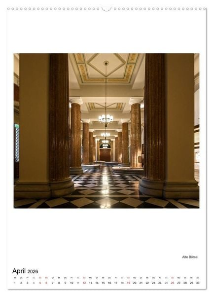 Produktbild: Raumperspektiven (Wandkalender 2026 DIN A2 hoch), CALVENDO Monatskalender