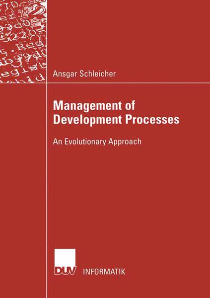Produktbild: Management of Development Processes