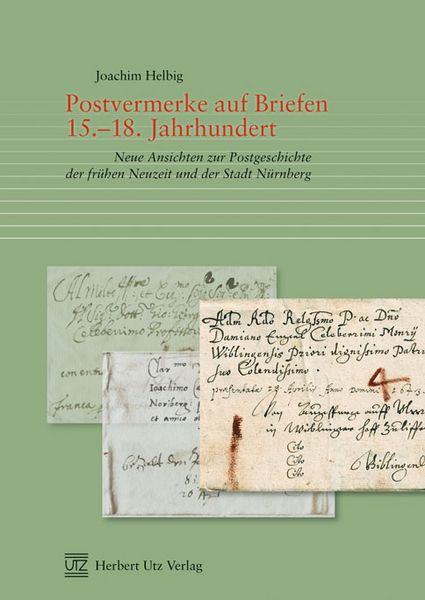 Produktbild: Postvermerke auf Briefen 15.-18. Jahrhundert