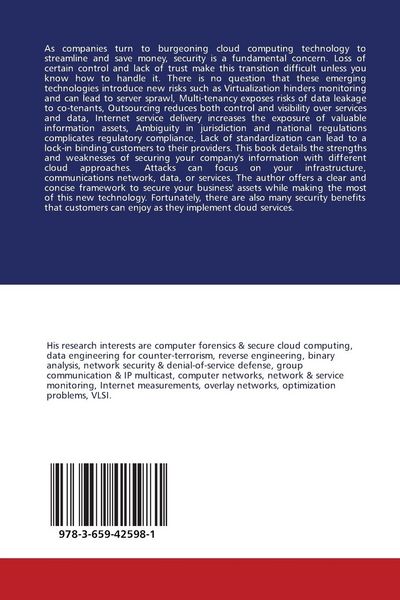 Produktbild: Cloud Computing and Cyber Security