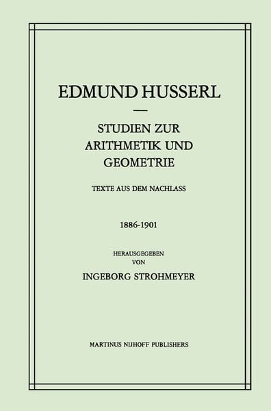 Produktbild: Studien zur Arithmetik und Geometrie