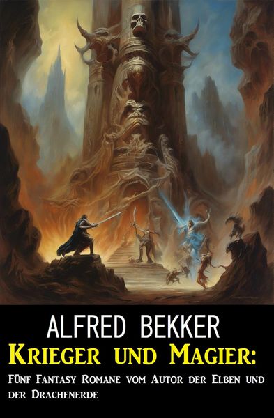 Produktbild: Krieger und Magier: F&uuml;nf Fantasy Romane vom Autor der Elben und der Drachenerde