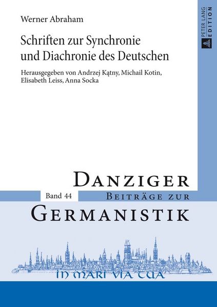Produktbild: Schriften zur Synchronie und Diachronie des Deutschen