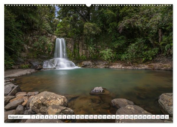 Produktbild: Neuseeland Nordinsel - Das Land der Hobbits und Vulkane (Wandkalender 2027 DIN A2 quer), CALVENDO Monatskalender