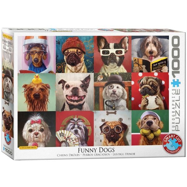 Lustige Hunde (Puzzle)