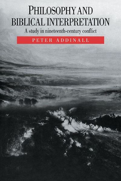 Produktbild: Philosophy and Biblical Interpretation