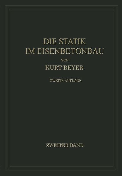 Produktbild: Die Statik im Eisenbetonbau