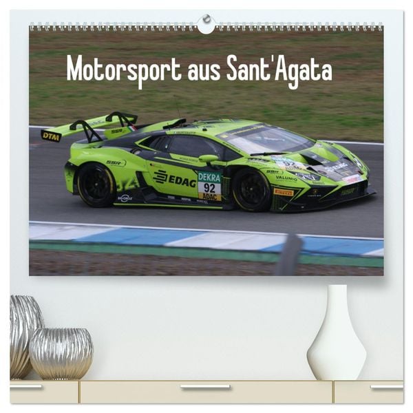 Produktbild: Motorsport aus Sant&rsquo;Agata (hochwertiger Premium Wandkalender 2025 DIN A2 quer), Kunstdruck in Hochglanz