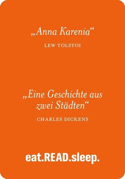 Produktbild: Eat.READ.sleep - DAS B&uuml;cher-Quiz